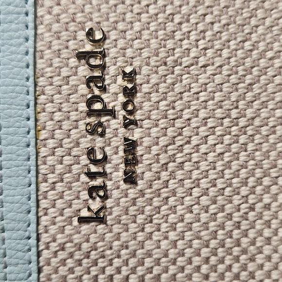 Kate Spade Tan and Navy Tote - Picture 4 of 5